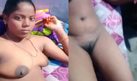Desi Naughty Village Girl Making Her Nude Video For Lover
