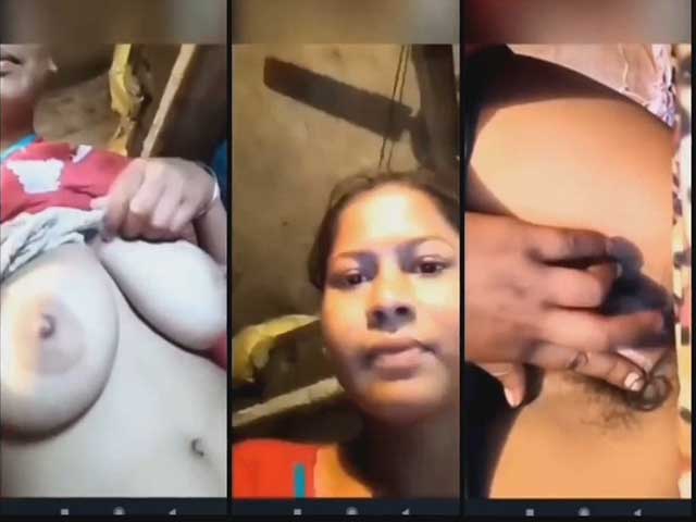 Village Desi Girl Shows Big Boobs And Horny Pussy