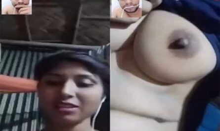 Cute Sexy Village Girl Showing Her Clean Hot Pussy On Video Call