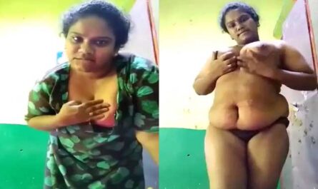 Fatty Naughty Indian Girl Showing Nudity On Selfie Cam