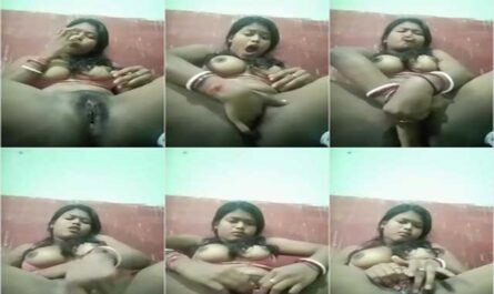 Horny Busty Bengali Bhabhi Fingering And Masturbating