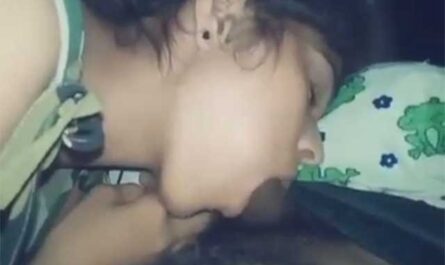 Horny Indian Gf Giving Deep Throat Blowjob To Bf