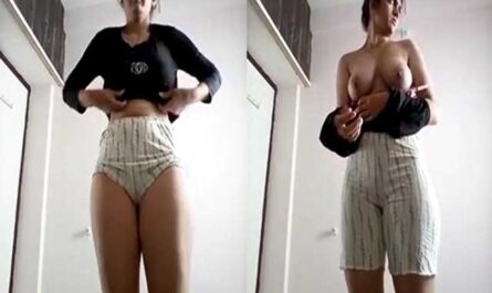 Tall Busty Sexy Indian Girl Shows Her Big Boobs