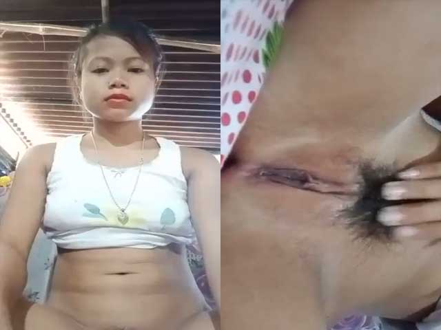 Assamese Hot Village Girl Showing And Fingering Hairy Pussy