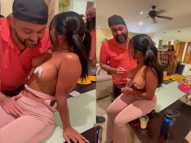 Indian Sardarji Tasting Big Boobs Of Hot Foreign Girls