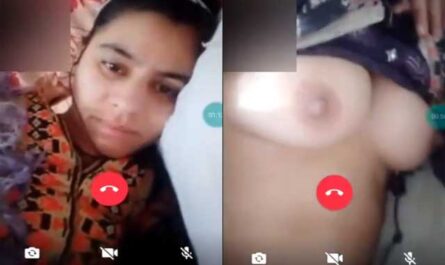 Pakistani Horny Girl Showing Her Cute Hot Small Boobs On Vc