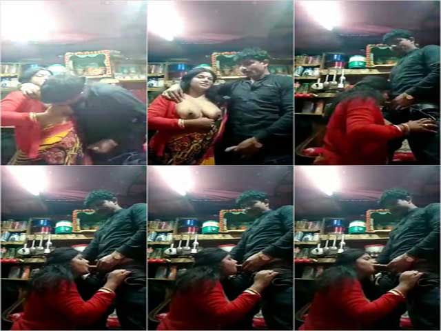 Beautiful Slutty Cheating Wife Illicit Sex With Shop Owner