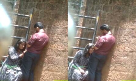 Desperate Indian Horny Girl Caught Giving Blowjob Outdoors On Cam XXX