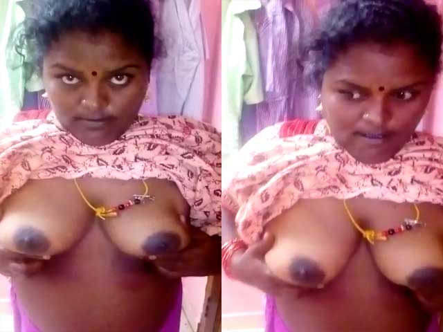 Mature Busty South Indian Wife Boobs Show Desi Mms