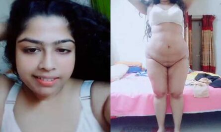 Sexy Chubby Indian Girl Shows Her Hot Boobs And Pussy