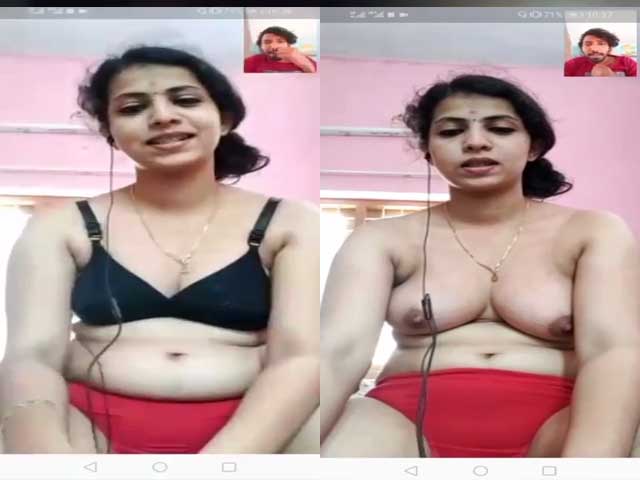 Sexy Chubby Mallu Wife Shows Hot Boobs On Video Call