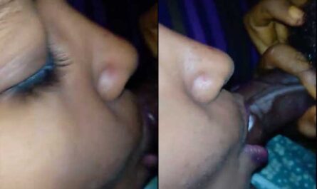 South Indian Girl Giving Deep Blowjob
