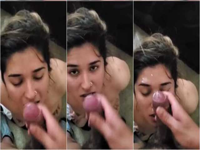 Beautiful Sexy Pakistani Girl Taking Cum In Mouth XXX Video