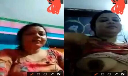 Married Chubby Bhabhi Showing Boobs To Bf On Video Call XXX