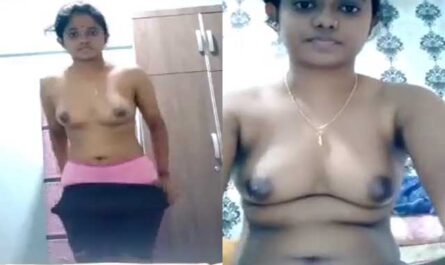 Cute Sexy Figure Tamil Girl Striptease Nude XXX Video