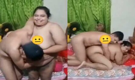 Mature Fatty Naughty Aunty Fucking With Younger Guy