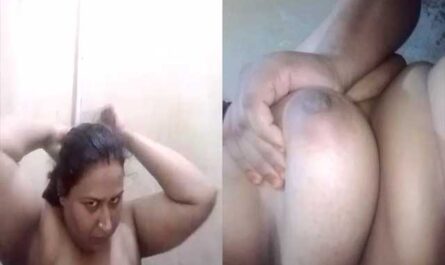Milk Tanker Busty Bhabhi Making Nude XXX Video In Bathroom