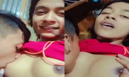 Beautiful Sexy Horny Girl Virgin Boob Sucking By Pervert Bf