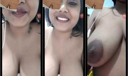 Sexy Busty Girl Showing Her Long Big Boobs XXX Video