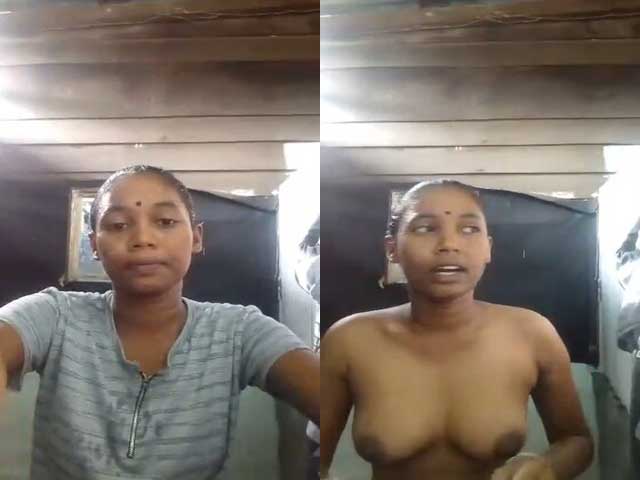 Cute Hot Tamil Girl Bathing On Selfie Cam XXX