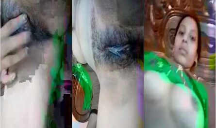 Displeased Horny Bhabhi Showing Wet Pussy To Her New Lover