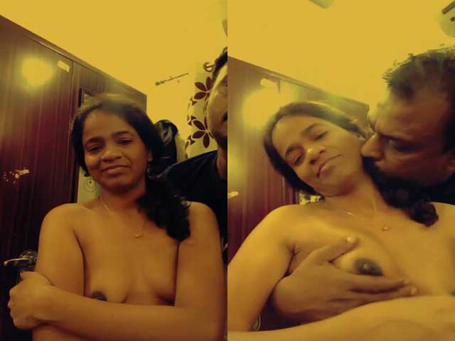 Mature Horny Couple Nude Foreplay Sex Under Disco Lights