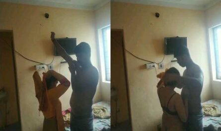 College Girl Fucking With Pervert Lover After Class