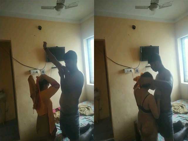 College Girl Fucking With Pervert Lover After Class