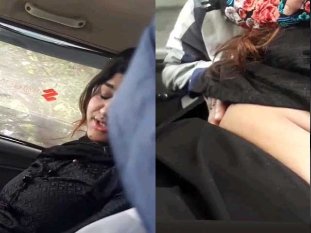 Pakistani Girl Pussy Rubbing Outdoor In Car