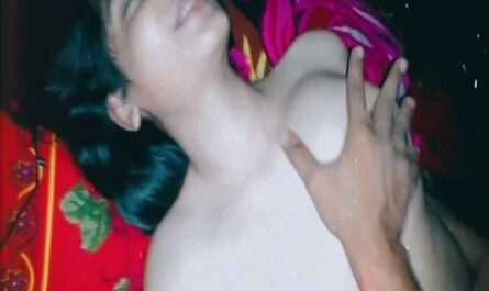 Beautiful Sexy Girl Recorded Nude On Bed Before Sex