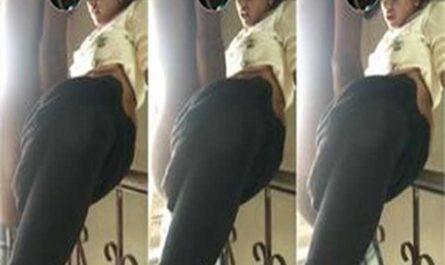 Fingering Pussy Of Young Horny Hot Gf On Staircase