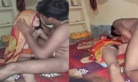 Village Horny Couple Enjoying Sex At Night On Cam