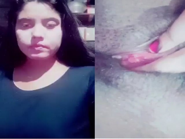 Bangladeshi Village Sexy Girl Rubbing Black Tight Pussy
