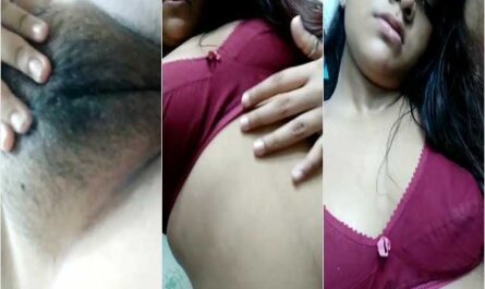 Beautiful Sexy Girl Showing Hairy Armpit And Tight Pussy