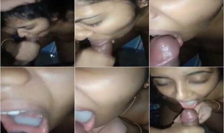 Bhabhi Giving Deep Blowjob And Taking Hot Cum In Mouth