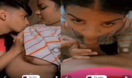 Dehati Girl Sexy Boob Feed And Dick Sucking Act