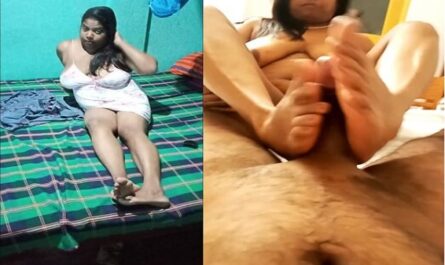 Lankan Tamil Naughty Wife Nude Footjob To Hubby