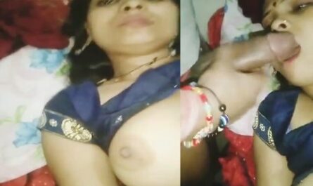 Village Sexy Bhabhi Dick Sucking Cum Swallowing XXX Video