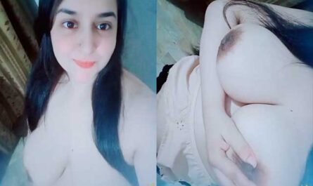 Beautiful Busty Bhabhi Showing Sexy Big Boobies