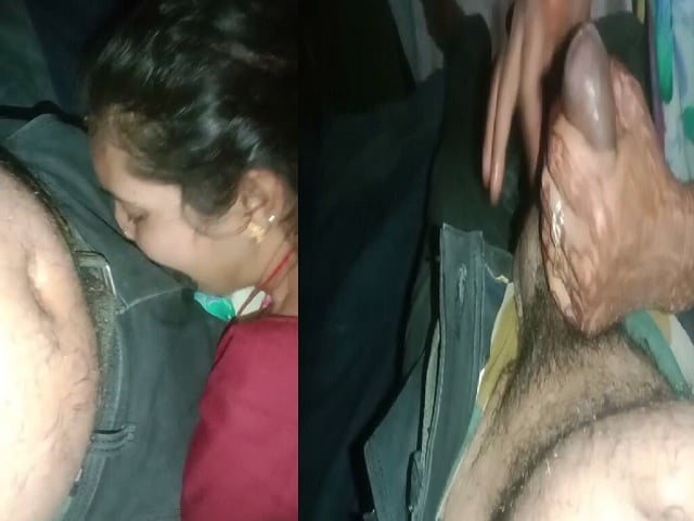 Dick Hungry Slutty Bhabhi Blowjob To Hubby At Night