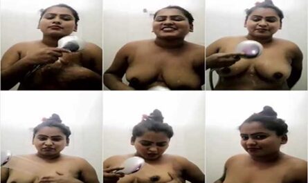 Fatty Naughty Girl Showing While Nude Bathing