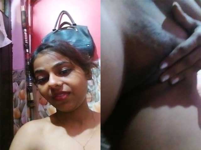 Naughty Sexy Bitch Making XXX Video Of Her Boobs Pussy