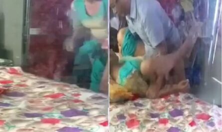 Dehati Bhabhi Cheating Sex With Pervert Husband Boss