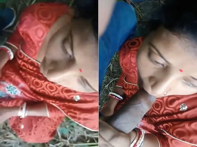 Desi Bhabhi Giving Deep Blowjob Outdoors Mms Porn