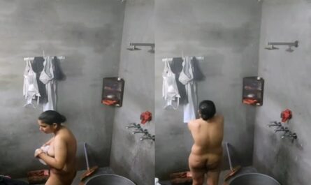Village Hot Bhabhi Bathing XXX Cam Recording