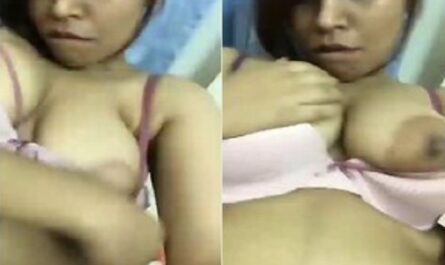 Bangladeshi Sexy Busty Girl Fingering Shaved Pussy