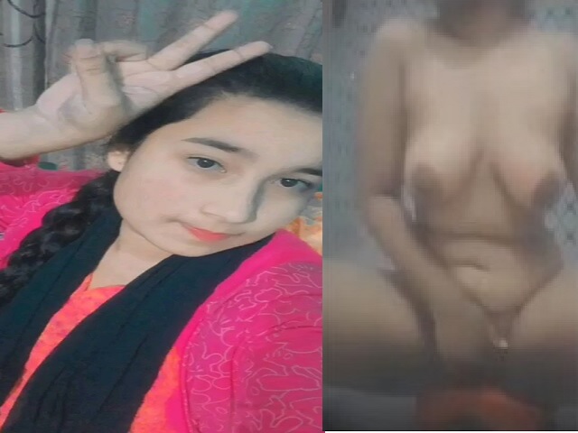 Bengali Cute Sexy Figure Girl Nude Selfie Sex Video Making