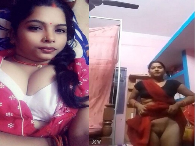 Desi Village Busty Bhabhi Lifting Saree Pussy XXX Show
