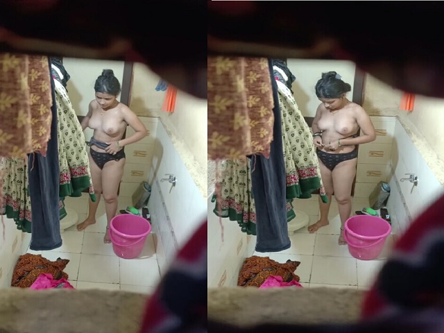 Desi Girl Removing Cloths In Bathroom Viral XXX Mms