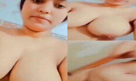 Desi Busty Girl Showing Melons And Nude Body Curves